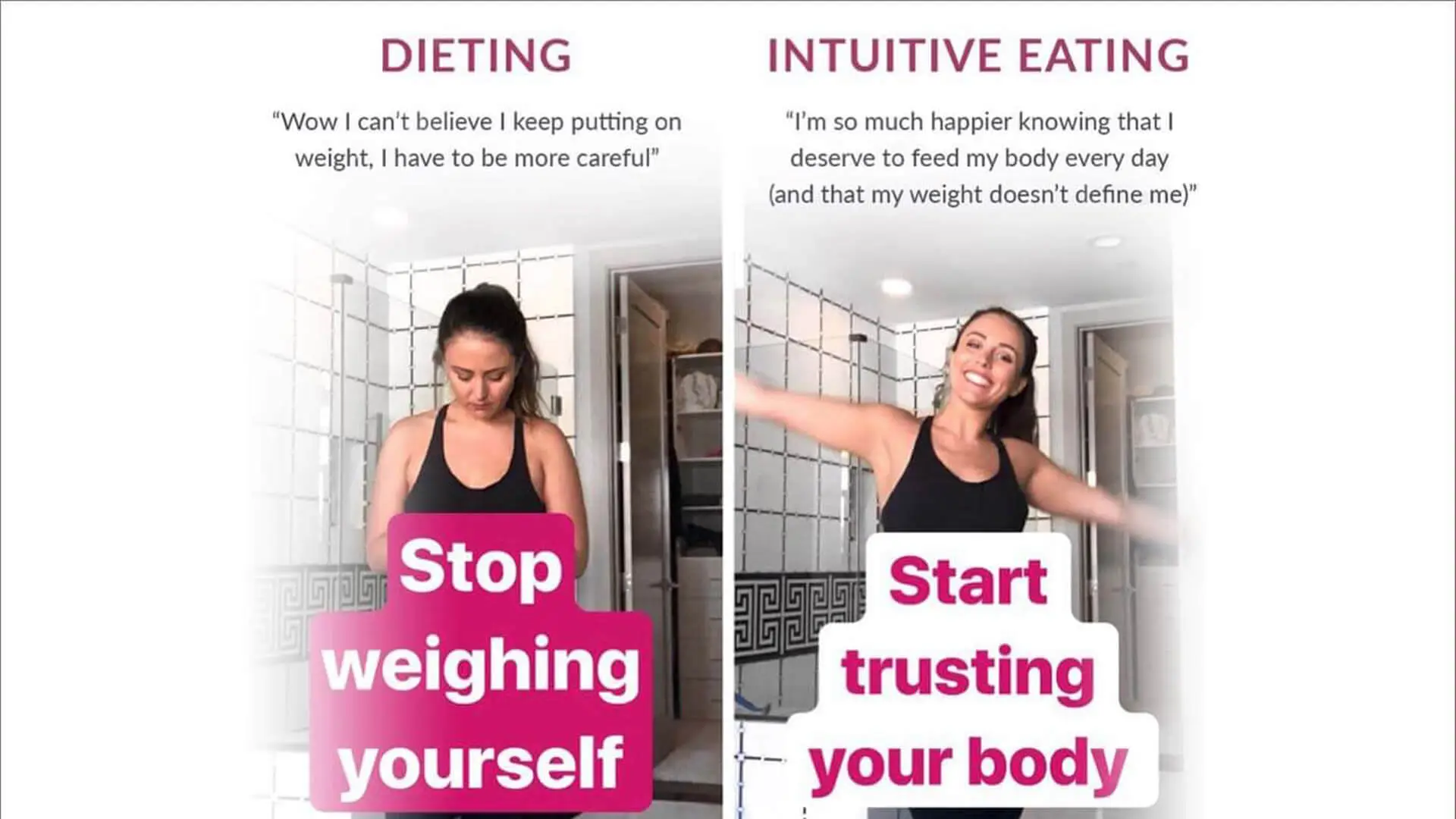 Dieting vs. Intuitive Eating