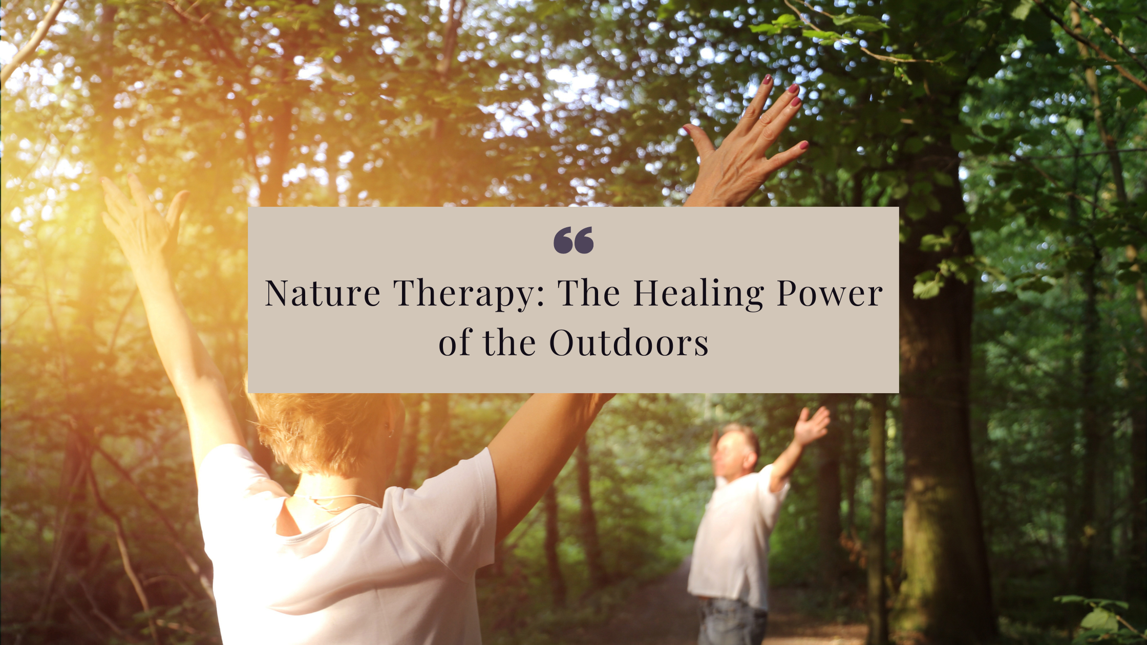 Discover the healing power of nature therapy for mental and physical health. Learn how outdoor activities like hiking, beach yoga, and forest bathing at retreats can boost your well-being and help you recharge.