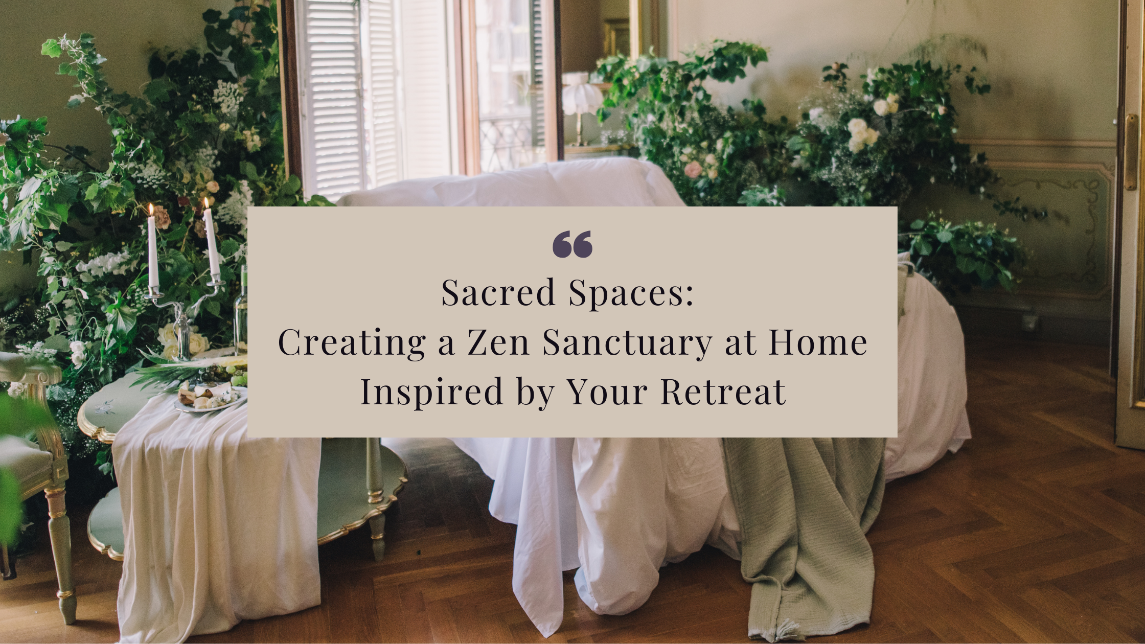 Learn how to bring the retreat experience home by creating a Zen sanctuary. Discover decor ideas, mindful elements, and energy-cleansing practices to design a peaceful space for daily reflection and calm.