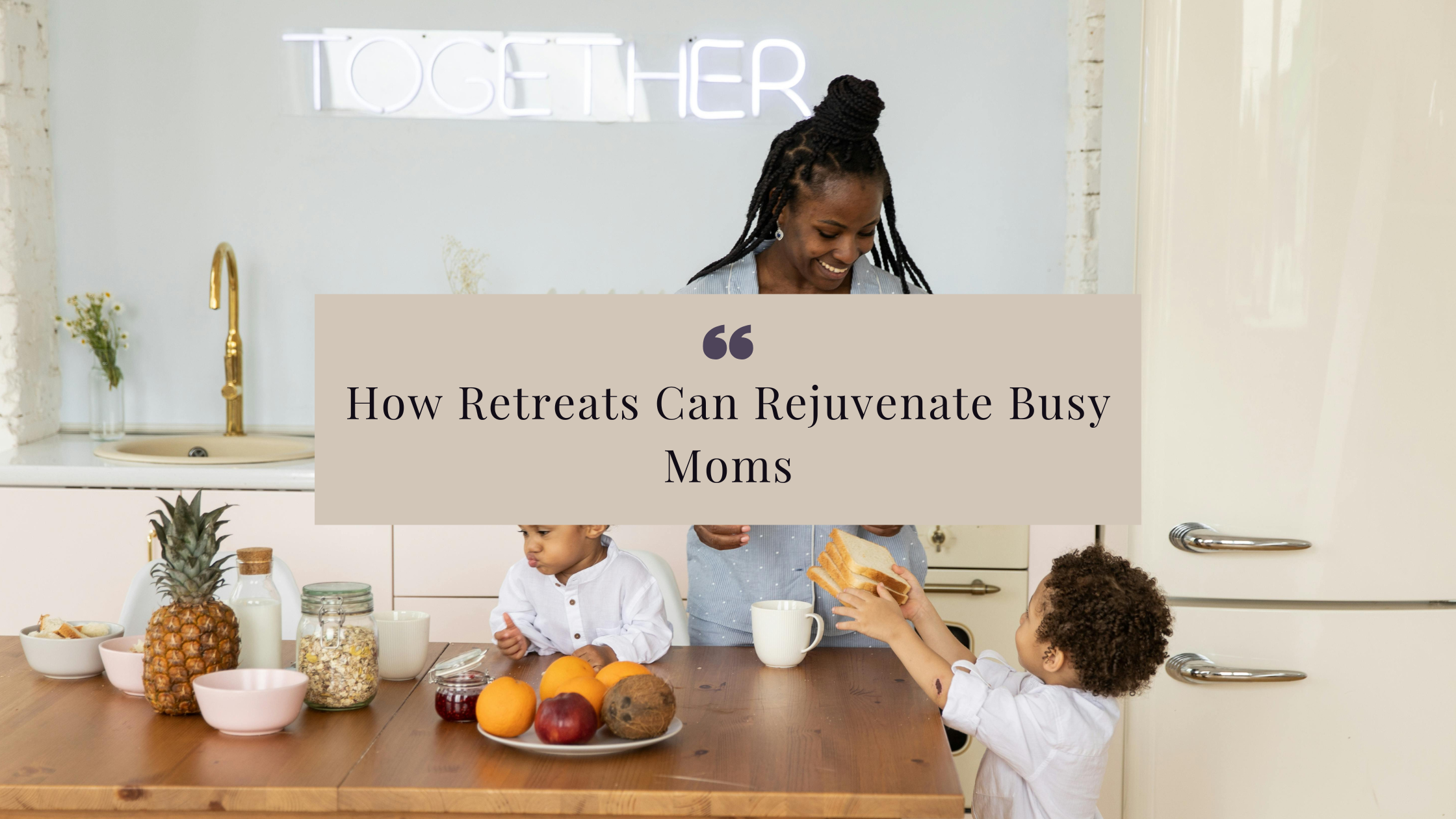 Motherhood is beautiful and exhausting. Discover why busy moms need retreats to reconnect, reset, and return home more grounded, and aligned.