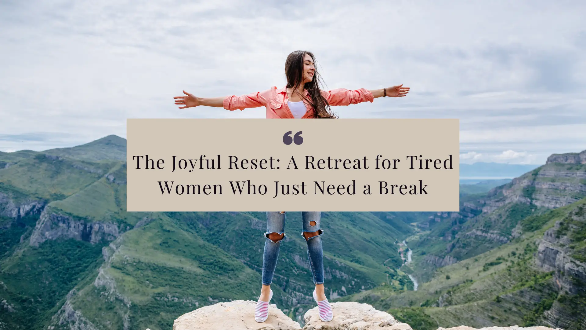 A women’s retreat designed to reset your soul, not just your schedule. Rest, reconnect, and remember who you are—you deserve this break.